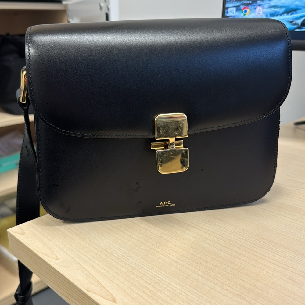 A.P.C. Black Grace Bag